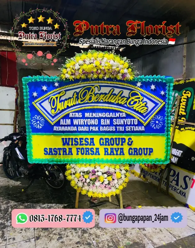 Jual Bunga Papan 550rb di Putra Florist