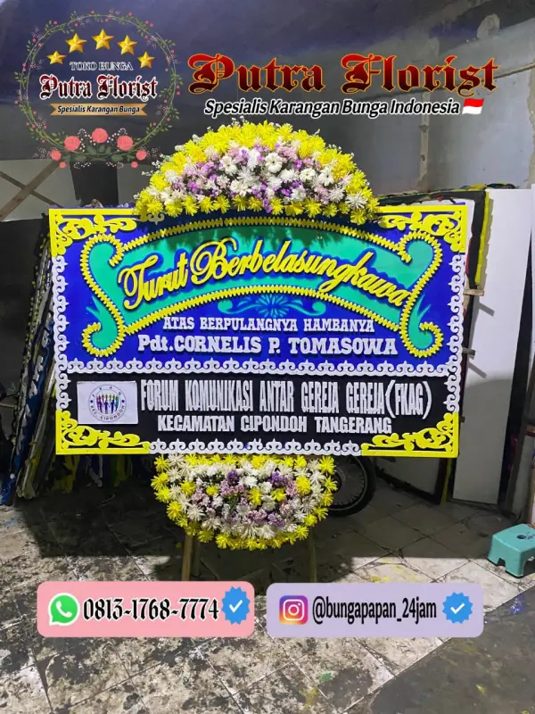 Jual Bunga Papan 550rb di Putra Florist