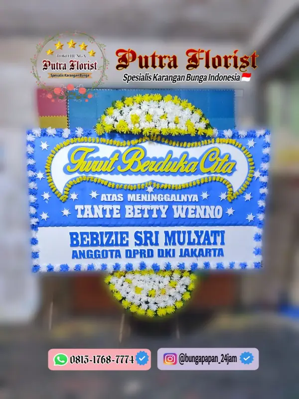 Jual Bunga Papan 550rb di Putra Florist