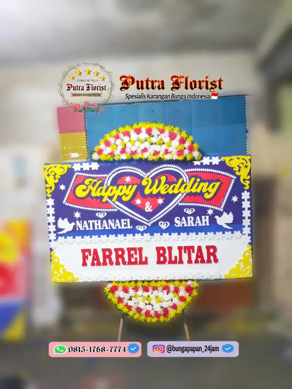 Jual Bunga Papan 550rb di Putra Florist