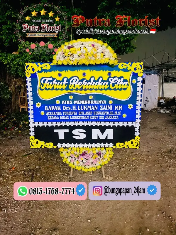 Jual Bunga Papan 700rb di Putra Florist