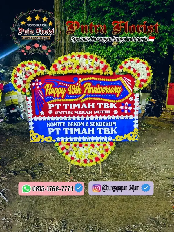 Jual Bunga Papan 800rb di Putra Florist
