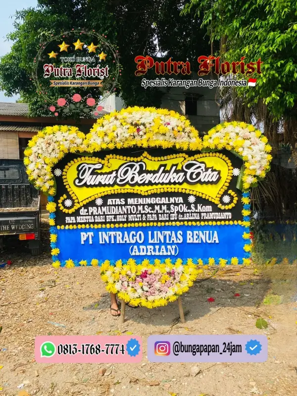Jual Bunga Papan 800rb di Putra Florist