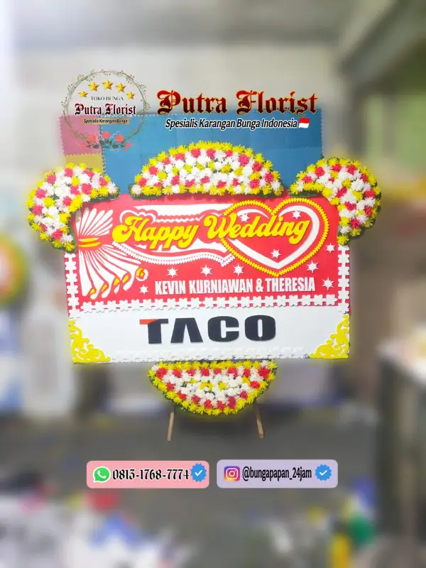 Jual Bunga Papan 800rb di Putra Florist