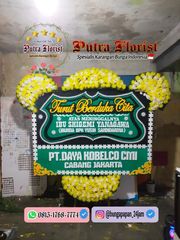 Jual Bunga Papan 900rb di Putra Florist