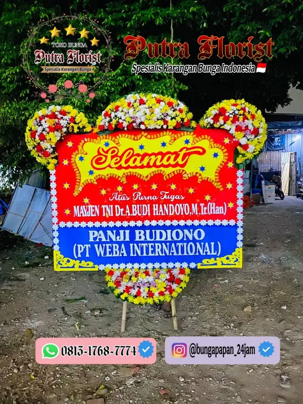 Jual Bunga Papan 900rb di Putra Florist