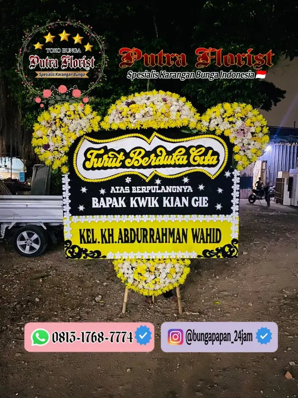 Jual Bunga Papan 900rb di Putra Florist