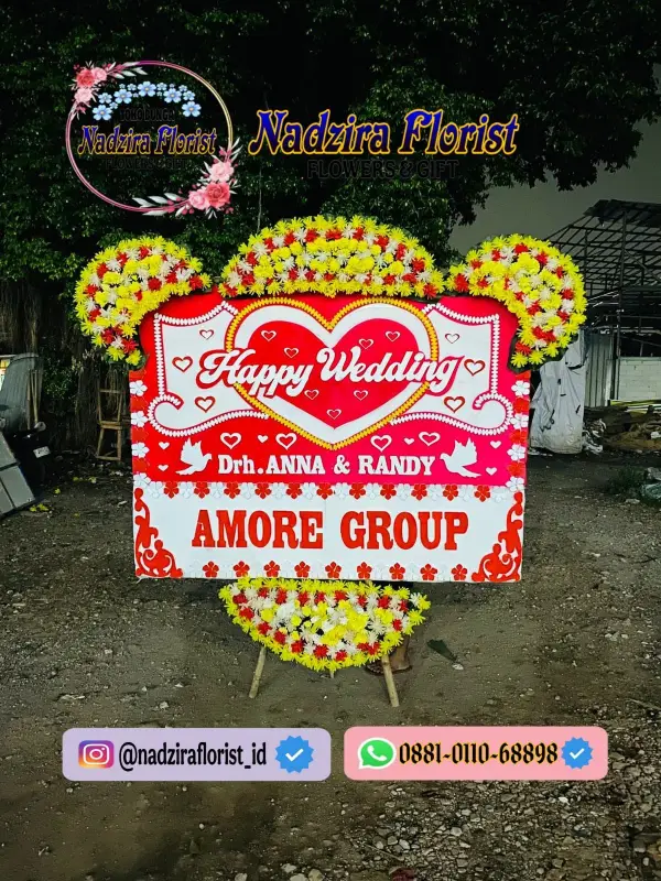Jual Bunga Papan 900rb di Putra Florist
