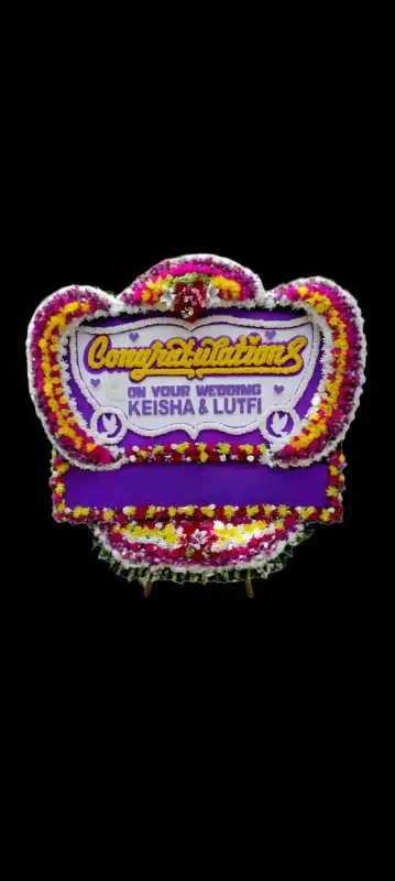 Jual Bunga Papan 1.35jt di Putra Florist