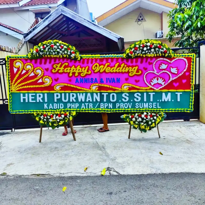 Jual Bunga Papan Gandeng 1.55jt di Putra Florist