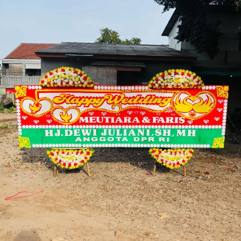 Jual Bunga Papan Gandeng 1.65jt di Putra Florist
