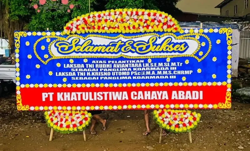 Jual Bunga Papan Gandeng 1.65jt di Putra Florist