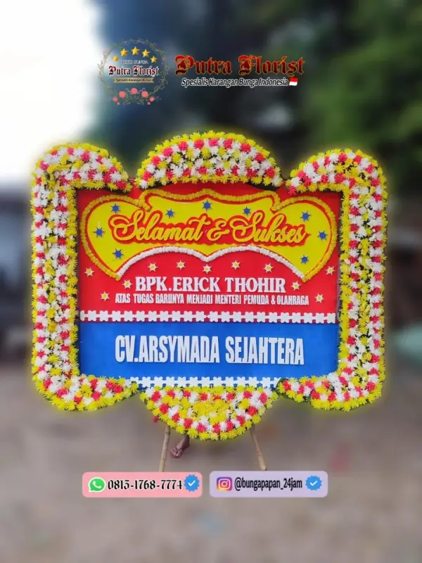 Jual Bunga Papan 1.75jt di Putra Florist