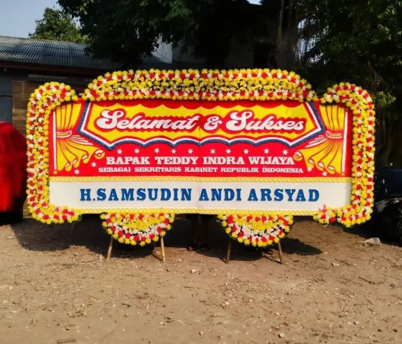 Bunga Papan Gandeng 2.55jt