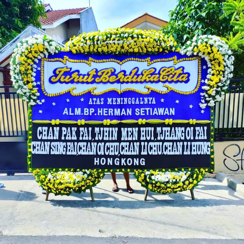 Bunga Papan Gandeng 2.75jt
